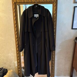 London Fog Classic Black Trench Coat